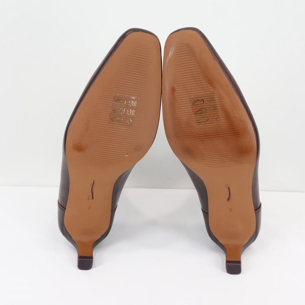 Madewell The Dimes Chelsea Boot Turkish Coffee Brown Size 7 NWOB - Picture 9 of 10